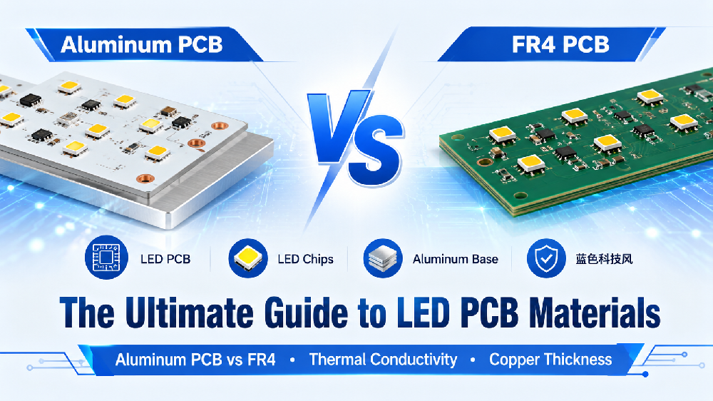 LED PCB Materials Explained: How to Choose the Best PCB for Different Lighting Applications